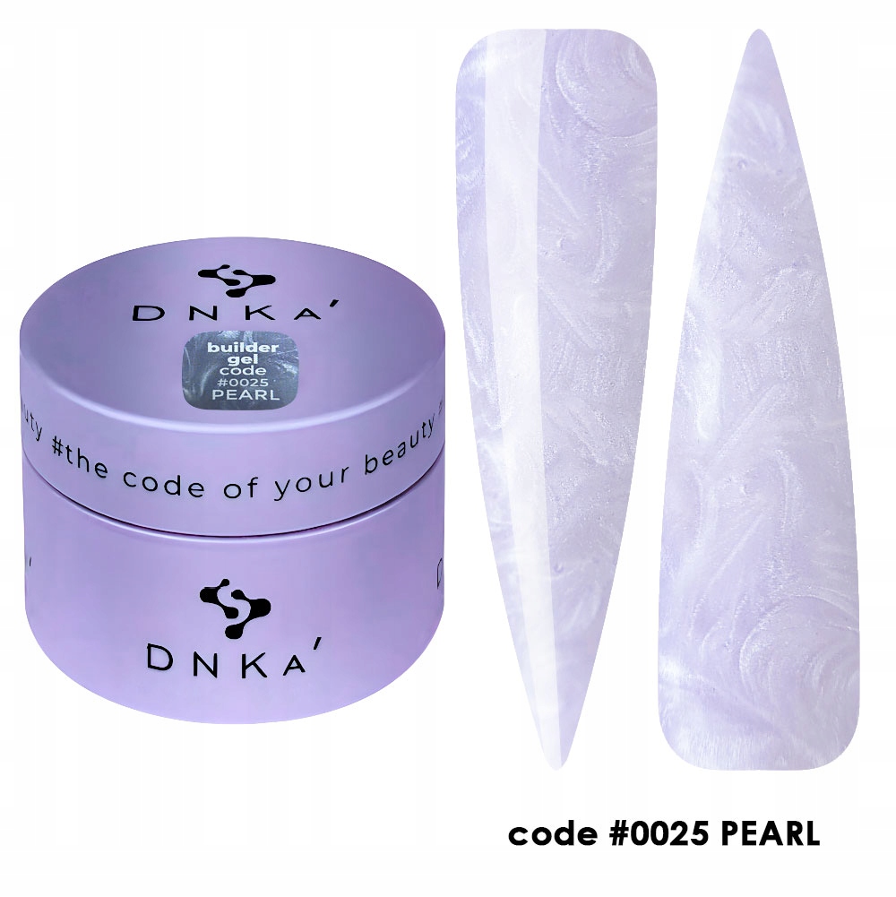 Gel gel na nehty Dnka Builder Gel 30 ml #0025 Pearl