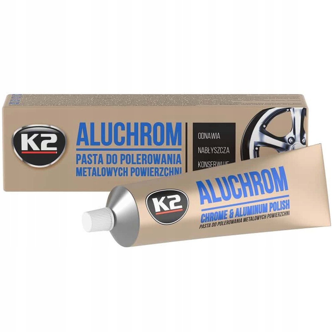 

K2 Aluchrom pasta polerska do aluminium 120 g