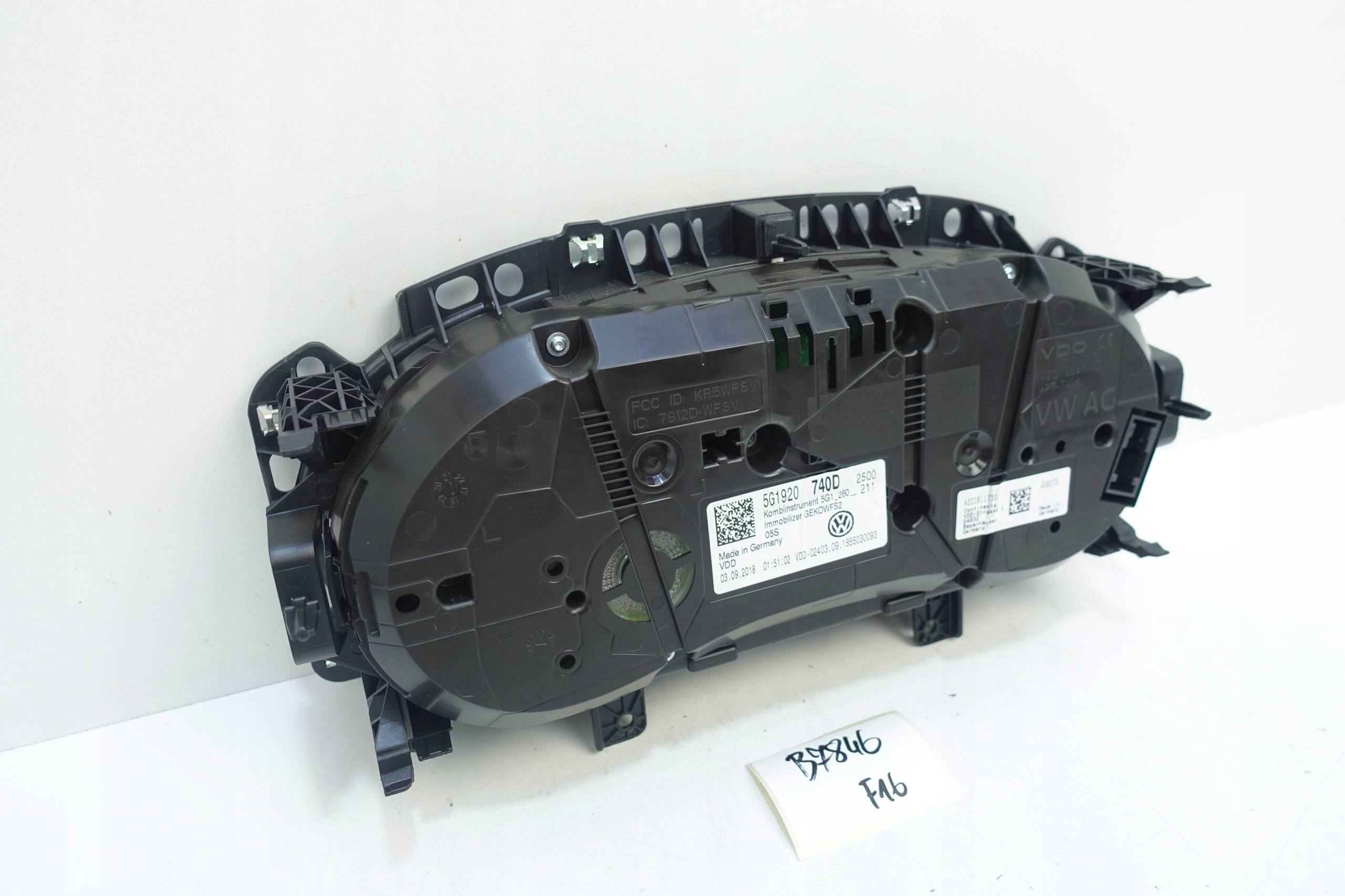 dials dials VW GOLF VII 7 5G 31036KM 5G1920740D
