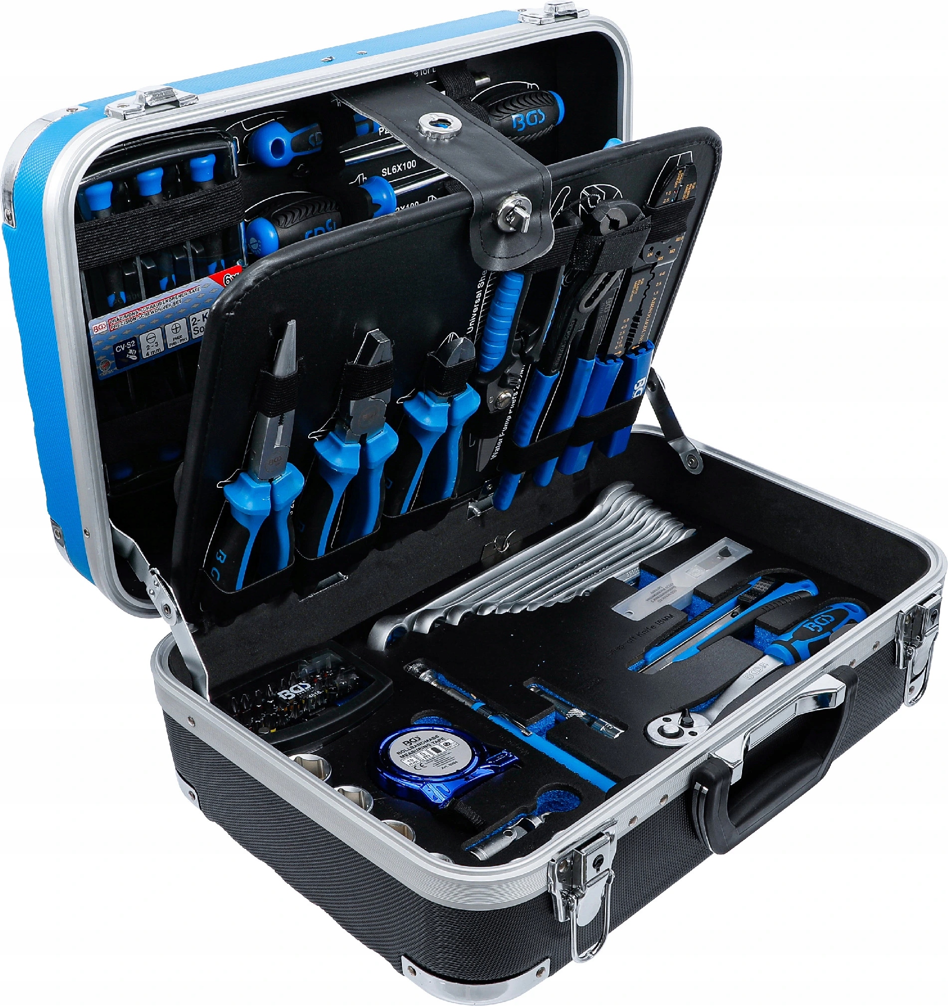 Bgs 15505, Univerzálna sada náradia v kufri 106dielna