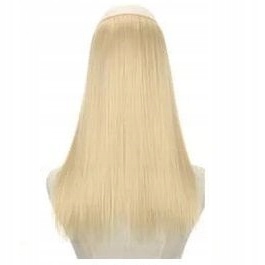 Flip-in Vlasy Na Vlasci Bez Spon 40 CM Jako Přírodní blond pramínky 22/613