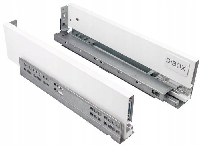 

Szuflada DiBOX H89 300 mm Biały Miękki Domyk