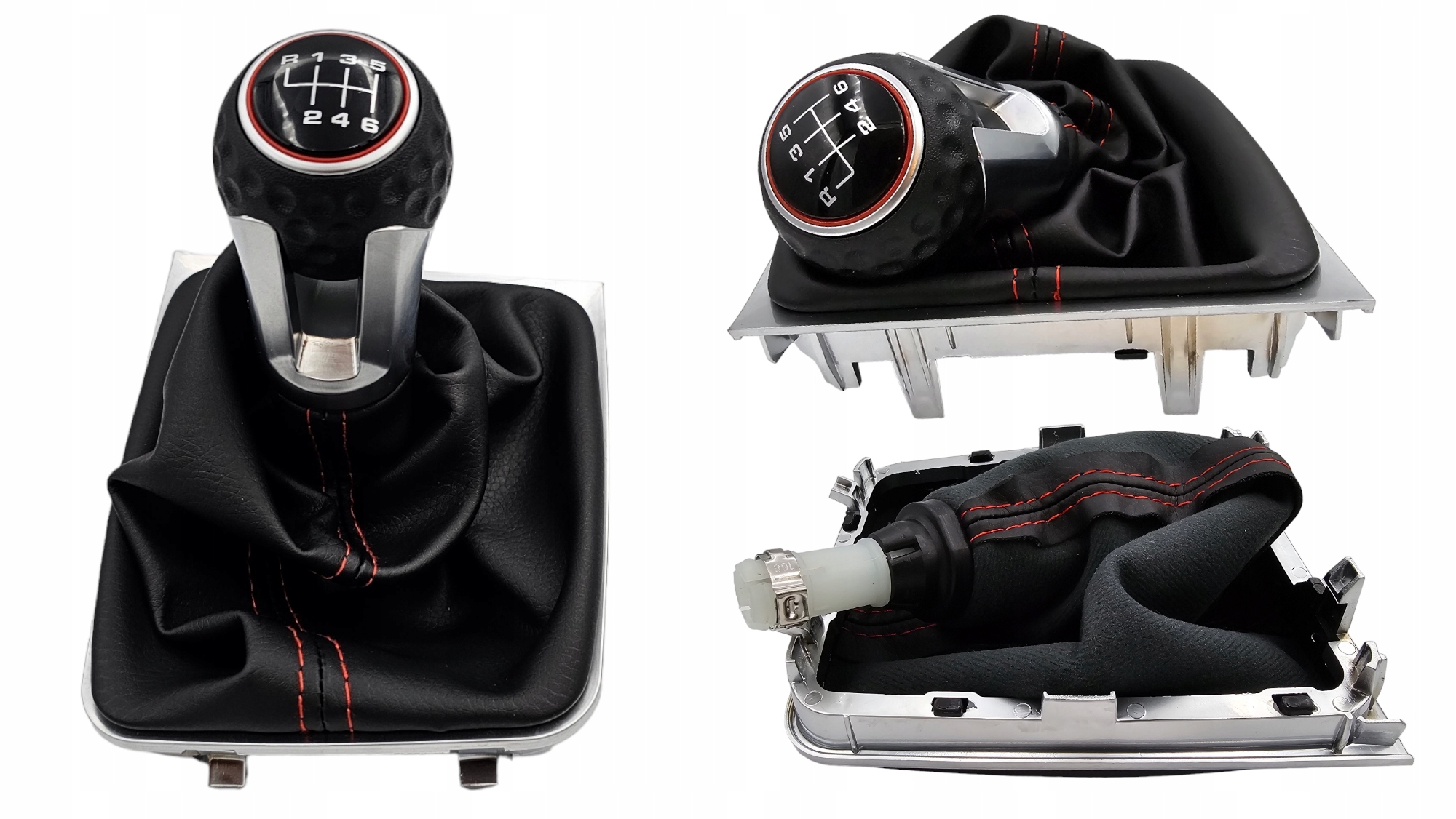 Rukojeť Řadící Páky Měchů Volkswagen Golf MK7 Mk VII 6 Rychlostních Stupňů Gti