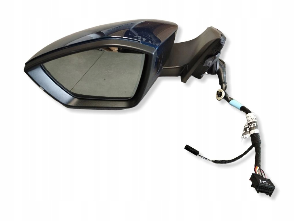 Skoda Octavia Mk4 mirror left LW5Q 10+2 PINY ASYSTENT