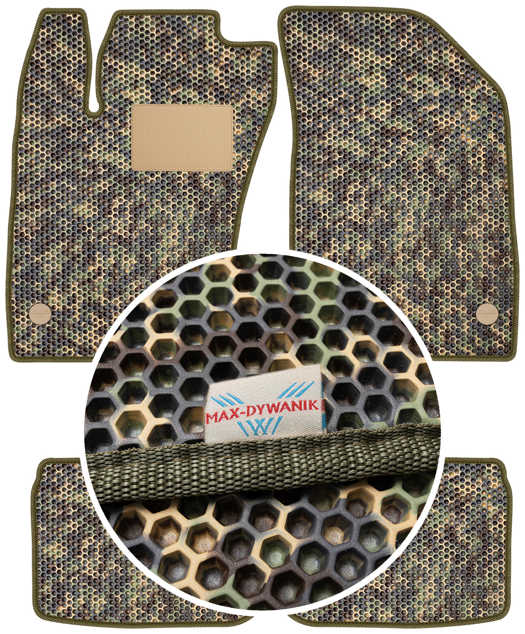 Fiat Tipo Sedan 2015 Gumové rohože do auta Eva Moro