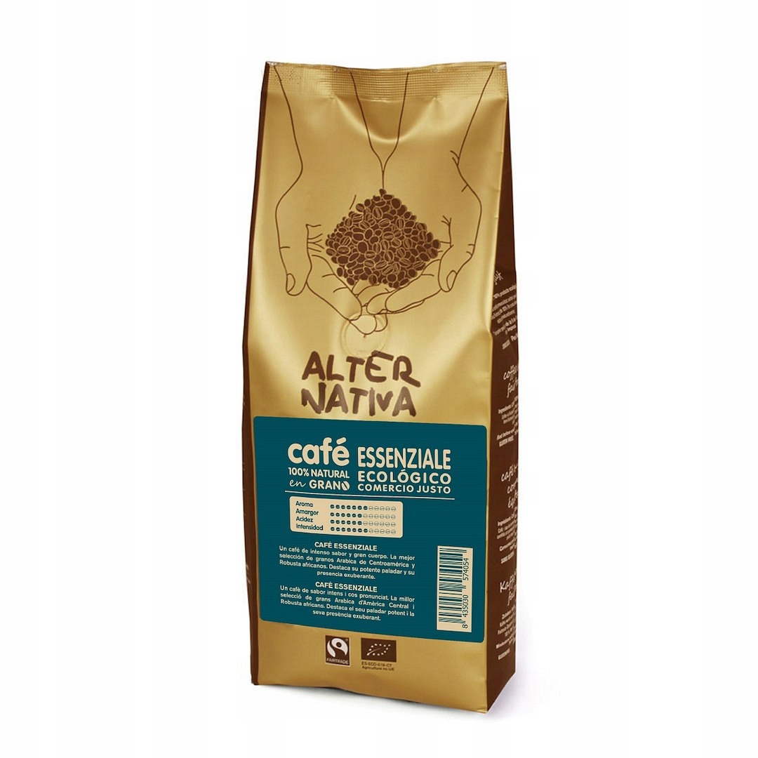 Kawa Ziarnista Arabica/robusta Essenziale Bezgl. Bio 500 g ALTERNATIVA3