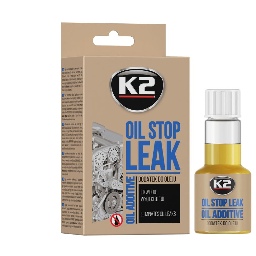 K2-STOP Leak Oil 50ML Likwiduje Wycieki