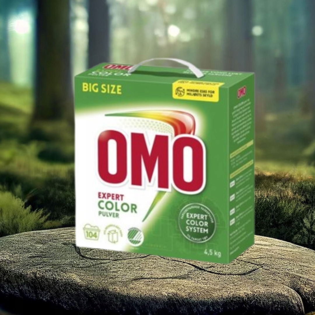Levně Omo Norský Prací Prášek 4,5kg 104 pr praní účinný na barvu Big Size