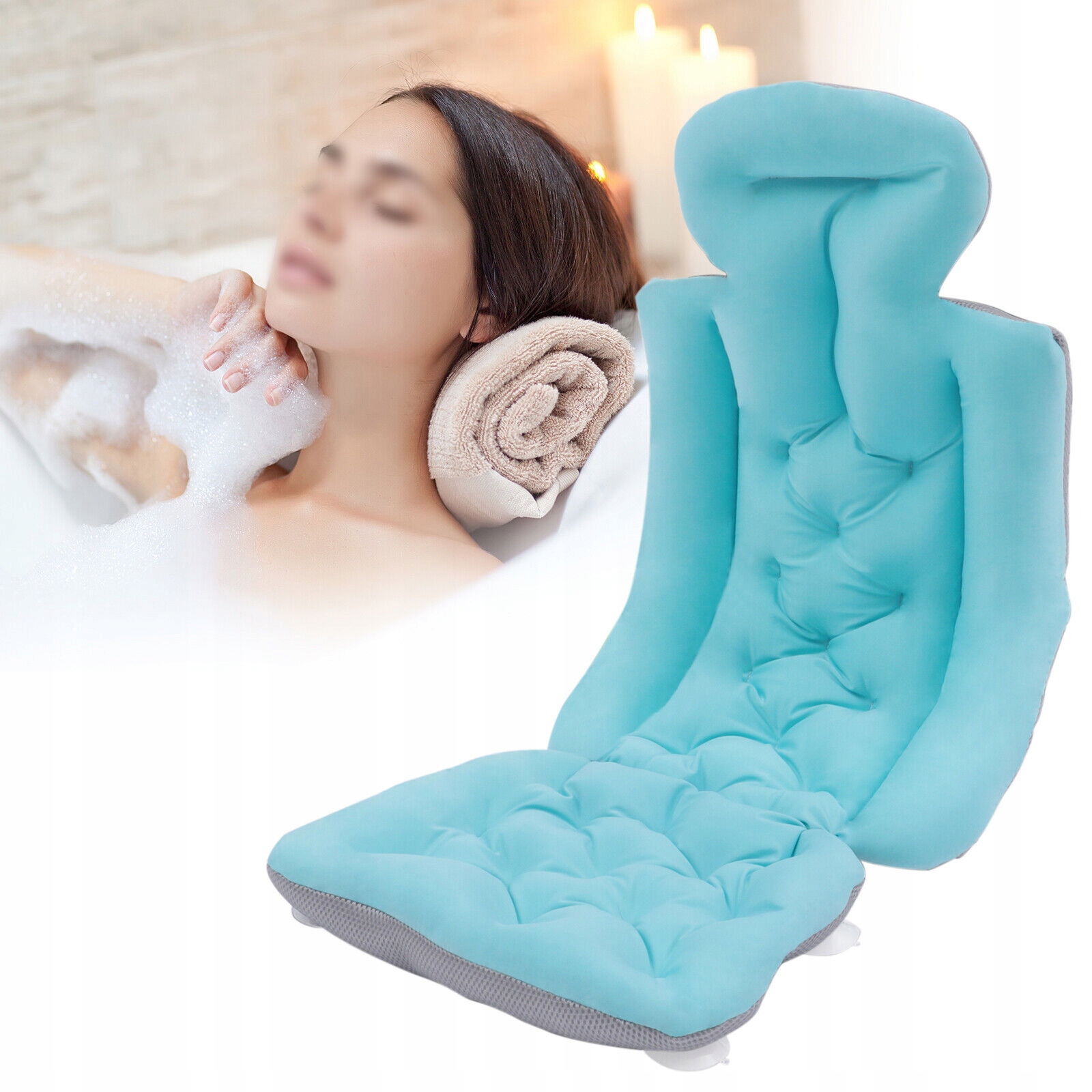 PODUSZKA DO KąPIELI Z PRZYSSAWKą Stan opakowania brak opakowania