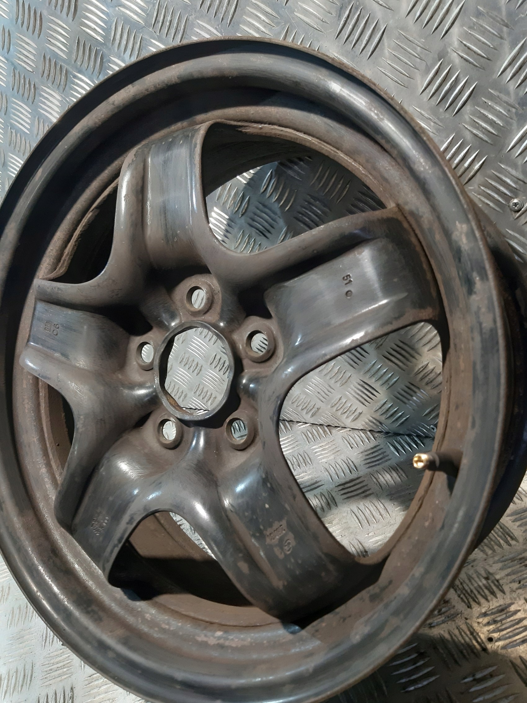 cerchio acciaio STRUKTURALNA OPEL 5x110 ET39 6.5J R16 2160131