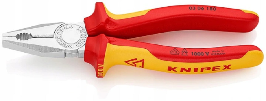 KNIPEX 00 20 12 zestaw szczypce SAFETY PACK 3 szt. Długość 170 mm