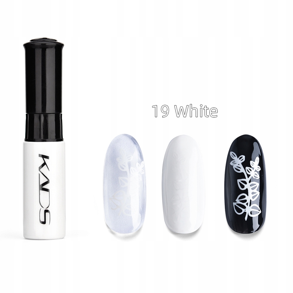 

Kads 19 (white) Lakier Do Stemplowania Paznokci