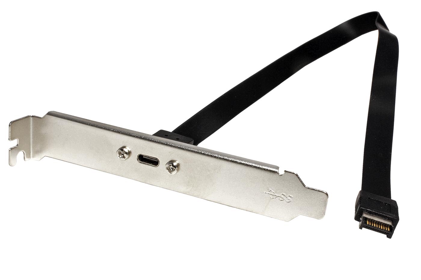 Inline Usb 10Gbps záslepka, 1x Usb C konektor, 30cm, Usb E klíč A