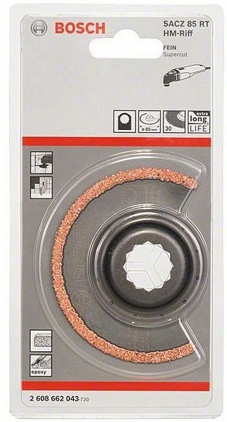 Brzeszczot segmentowy Carbide SACZ 85 RT 85mm (2608662043) BOSCH Marka Bosch