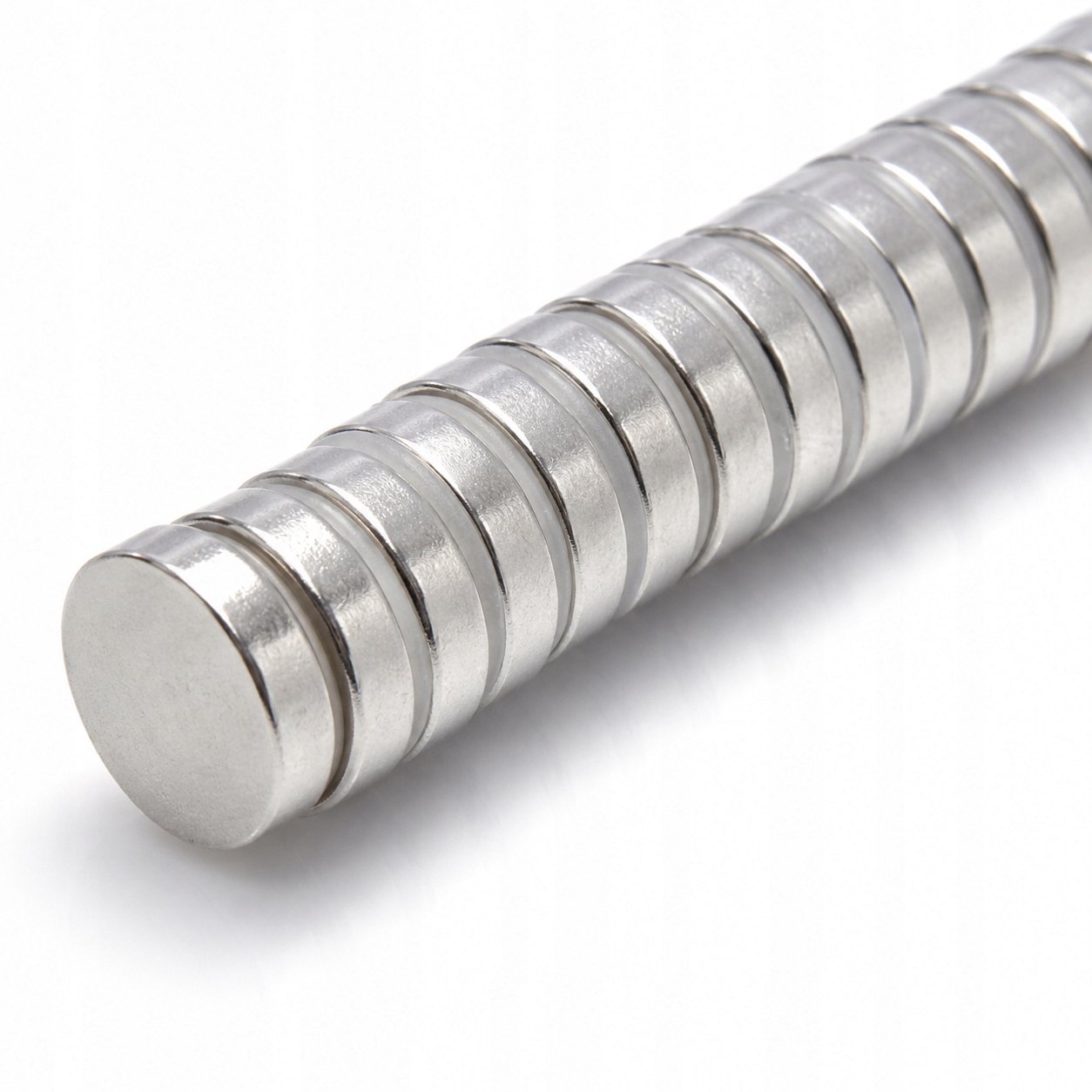 Magnet Neodymový válcový 12x3 N38 magnet pro magnetickou tabuli 100 kusů