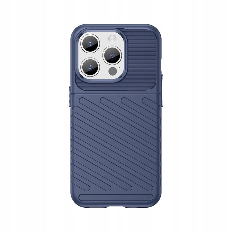 Pancerne etui do iPhone 15 Pro Thunder Case niebieskie
