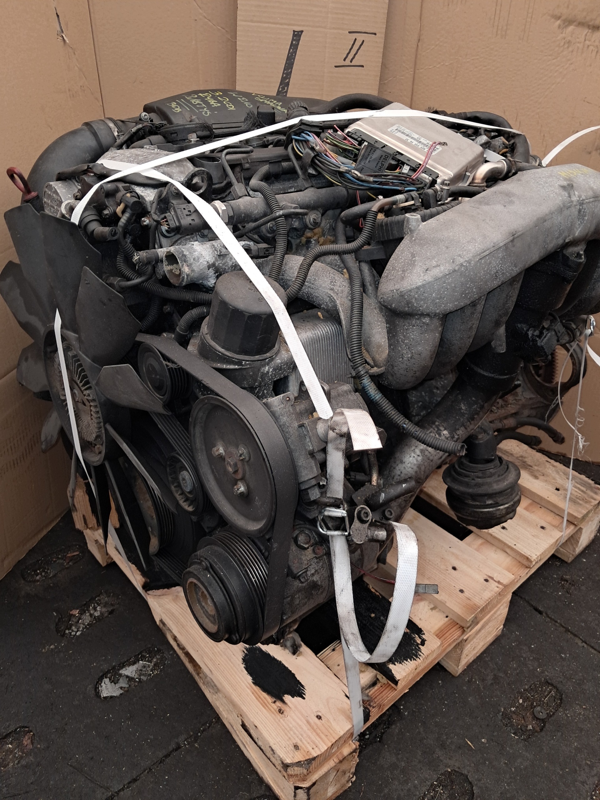 engine 3.2CDI 6R 613.960 complete SWAP Z bundle MERCEDES W210 PEWNIAK