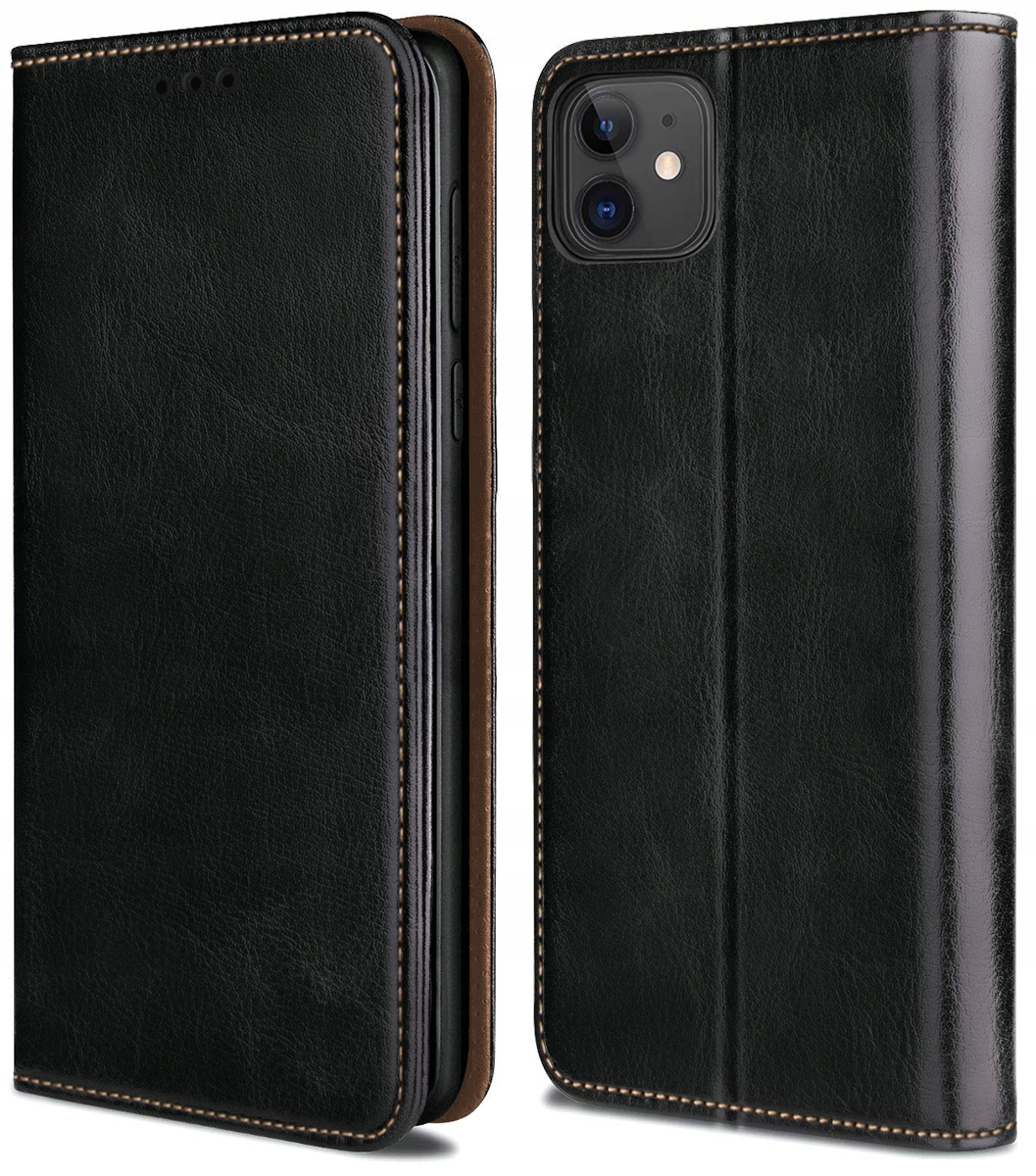 

Etui do Apple iPhone 11 Case Skórzane Szkło 9H
