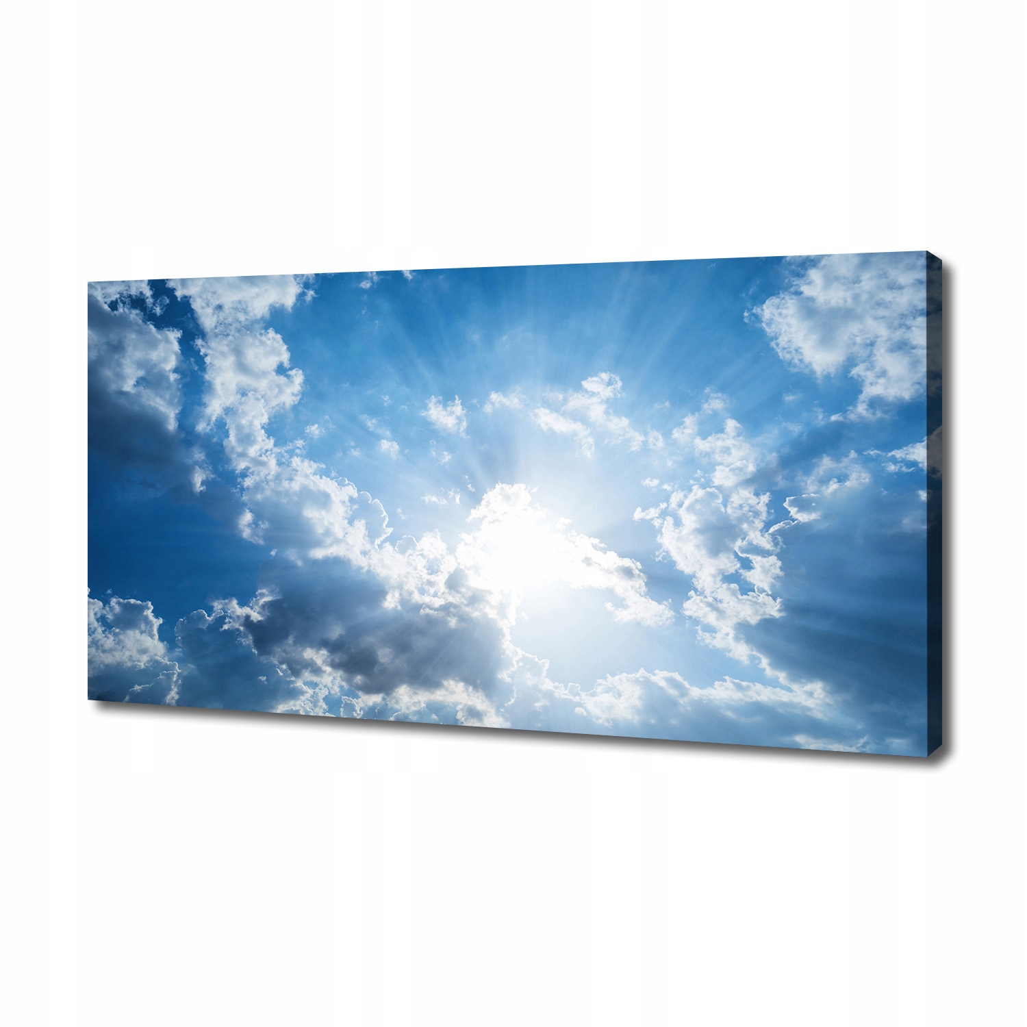 

Foto obraz na płótnie Chmury na niebie 140x70 cm