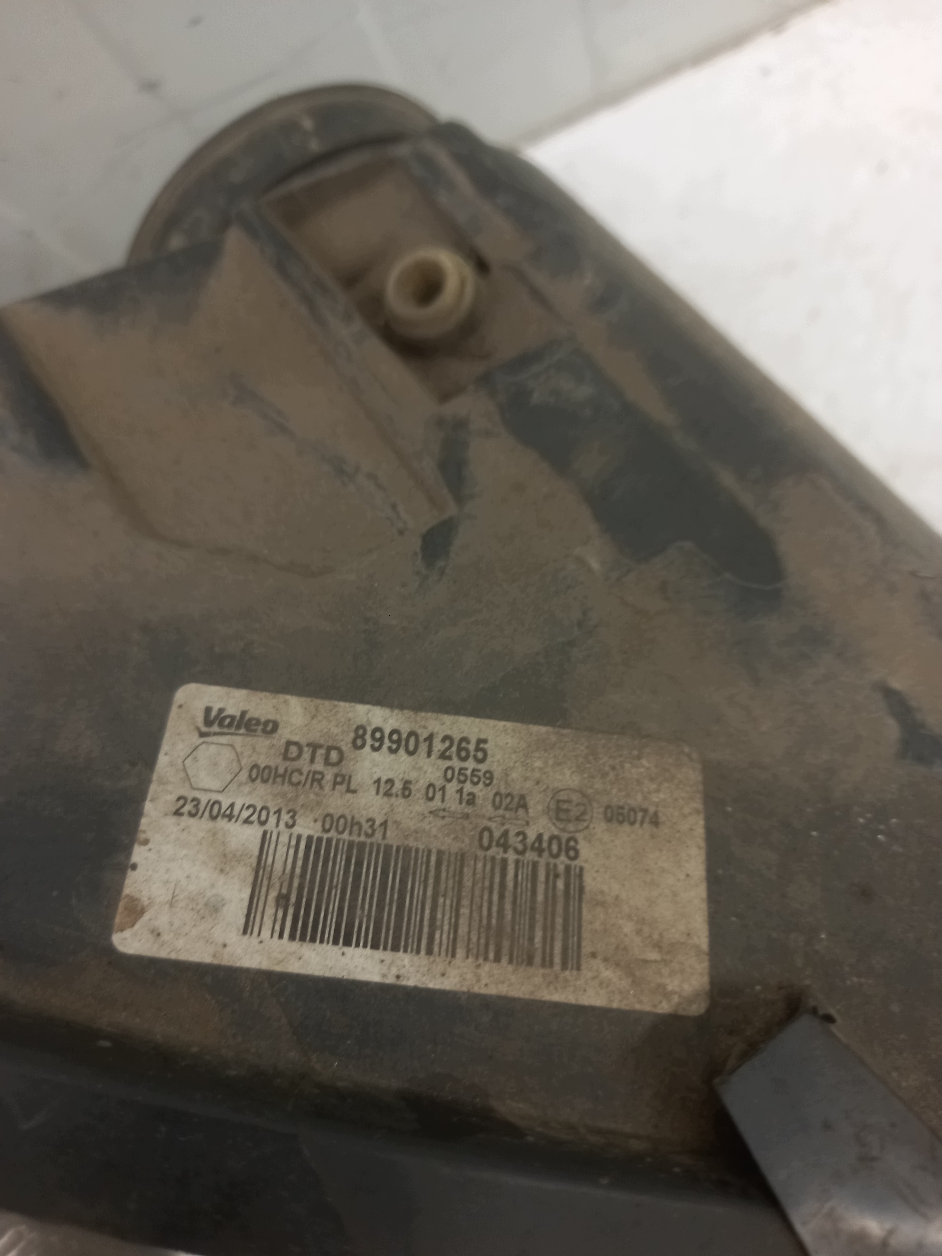 Licht rechts vorne CITROEN JUMPY 2 89901265