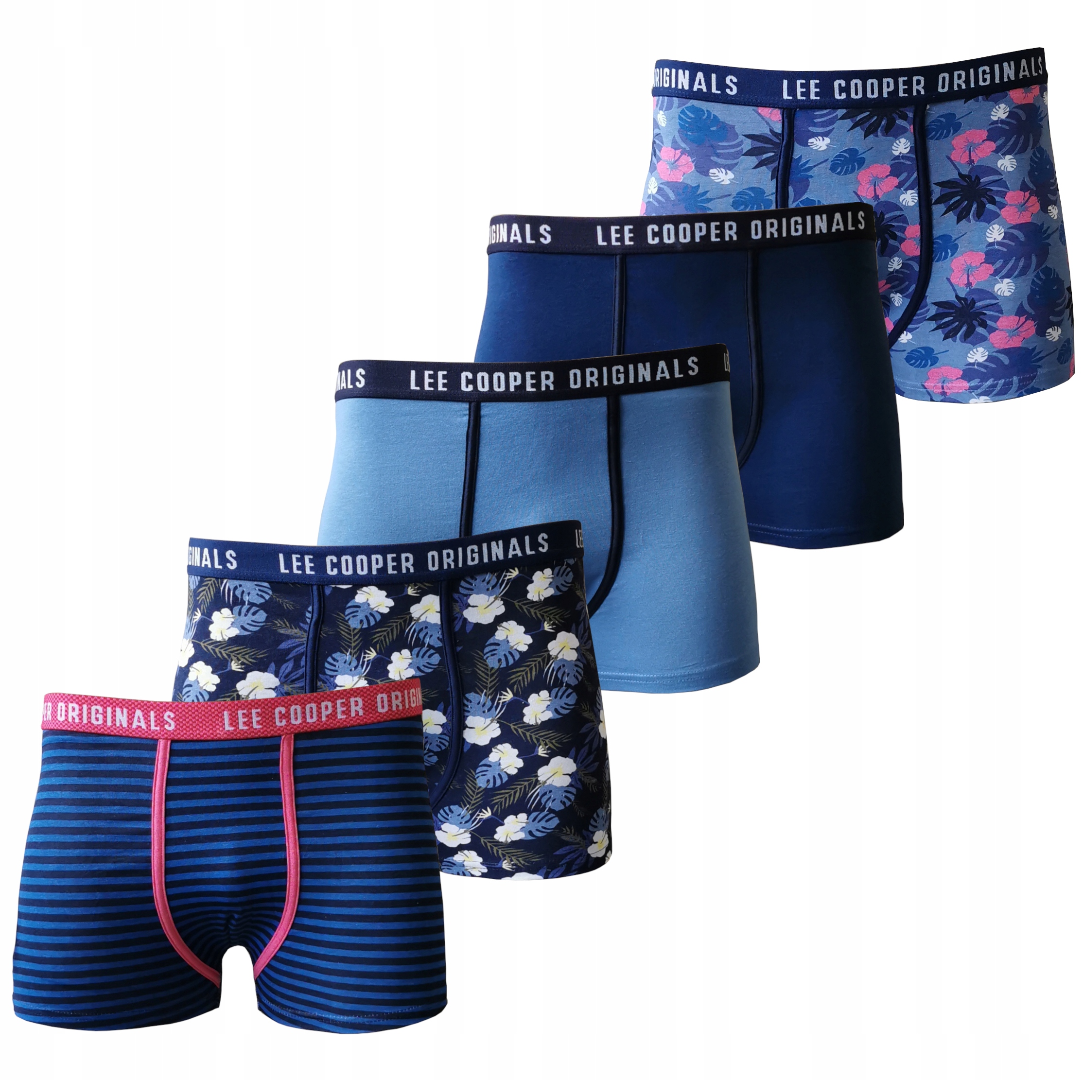 

Bokserki Męskie Lee Cooper Majtki 5 Sztuk tu XXL