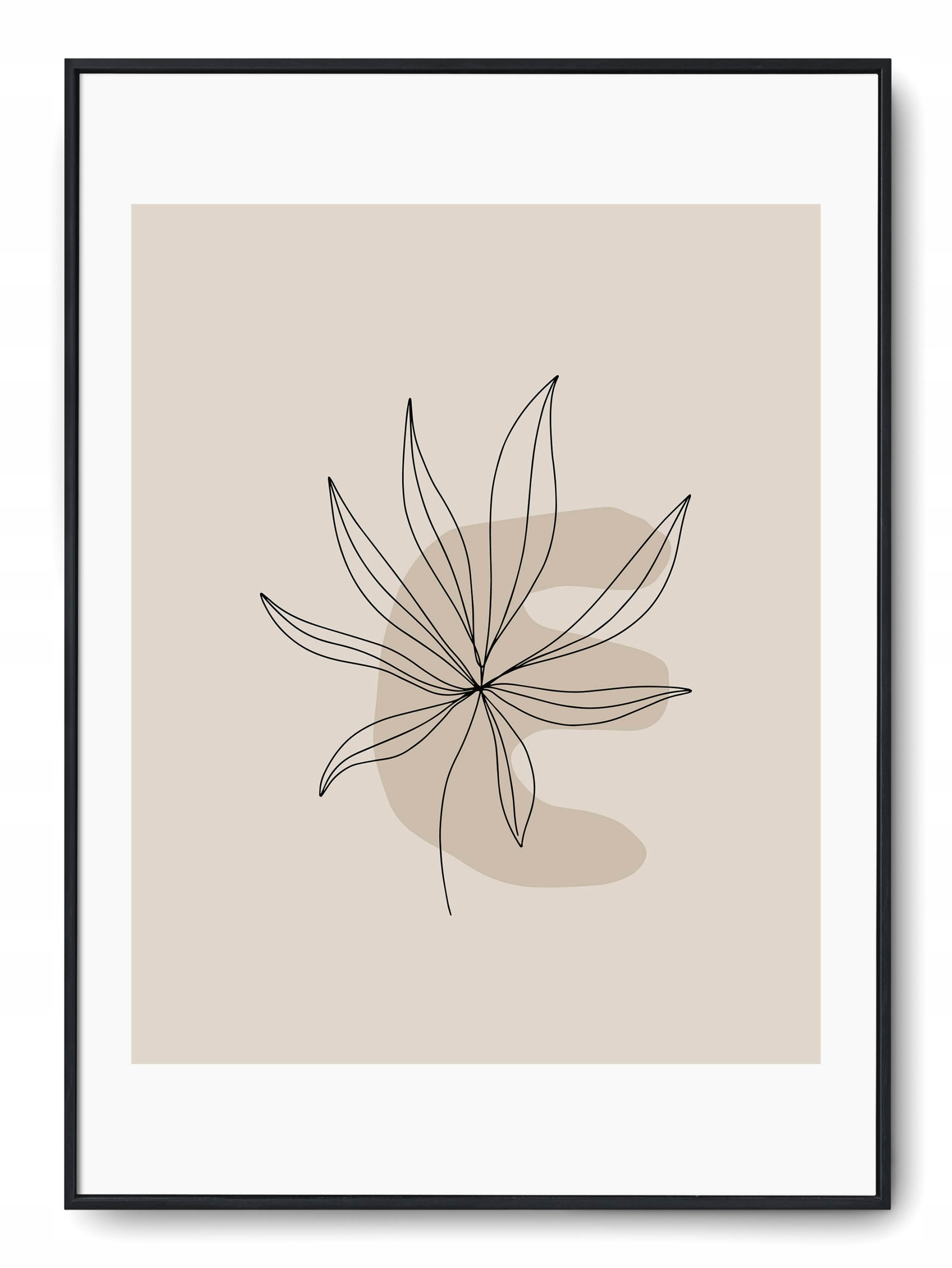 

Plakat r A3 30x42 cm Grafika Geometria Kwiaty Boho