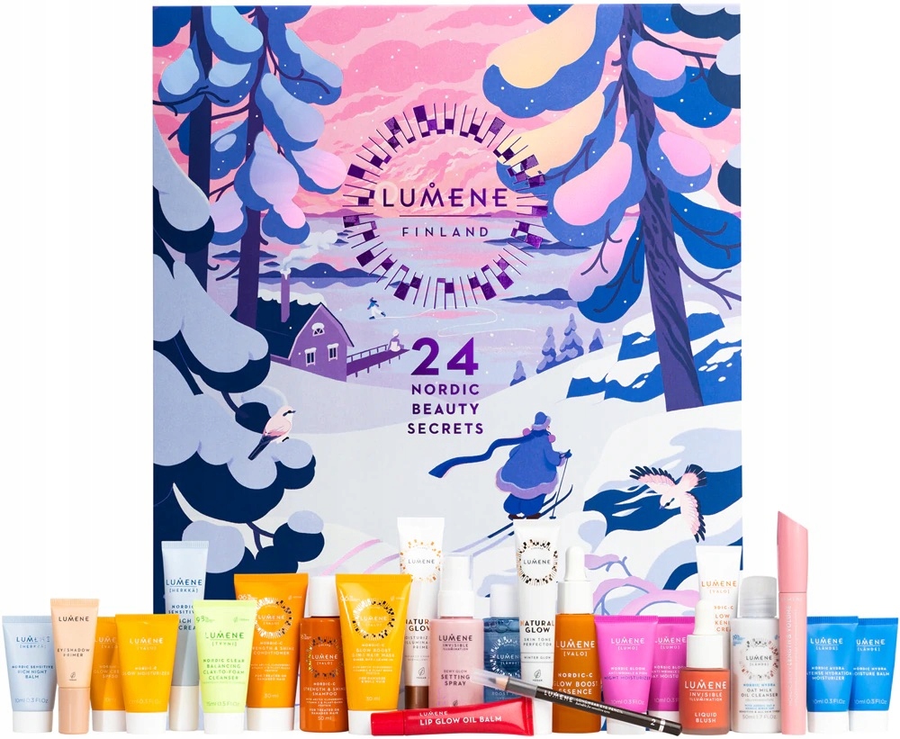 Limitovaný Adventní Kalendář Lumene Nordic Beauty Secrets 24 Kosmetických Přípravků