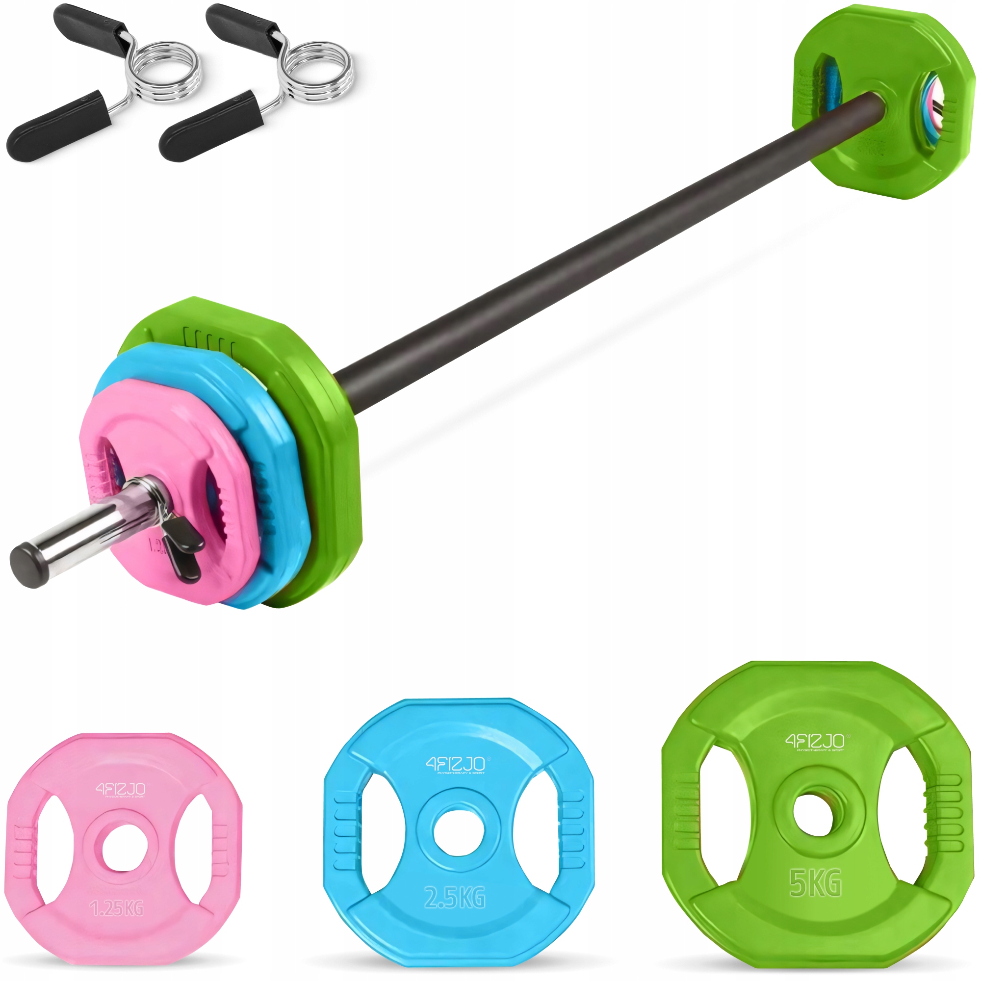 Činka S Ocelovým Zatížením Sada Rovná Osa Domácí Tréninkové Talíře