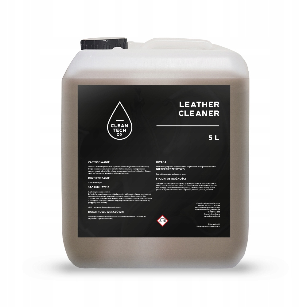 CLEANTECH LEATHER CLEANER 5L CT LCL5L