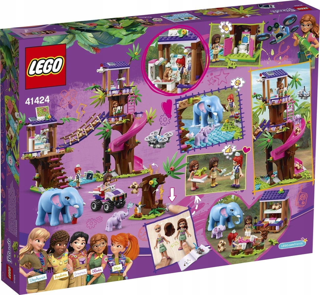 LEGO FRIENDS 41424 BAZA RATOWNICZA Marka LEGO