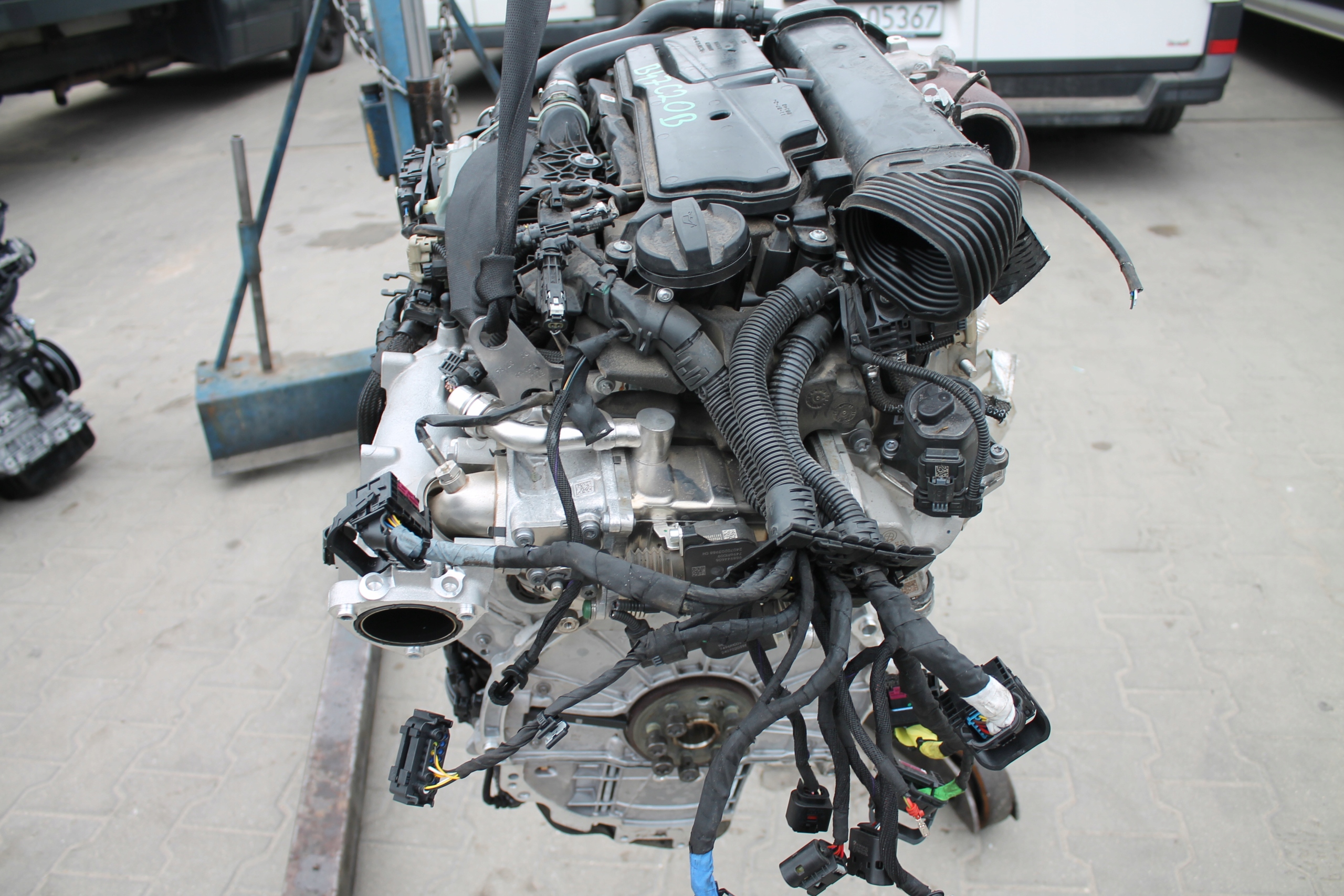 engine complete BMW B47C20B 8TYS KM