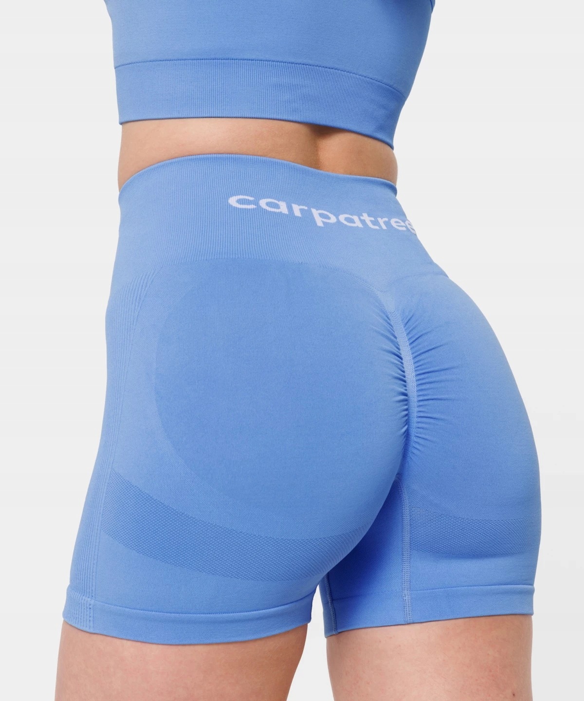 Carpatree Allure Seamless Szorty Damskie Light Blue Xs