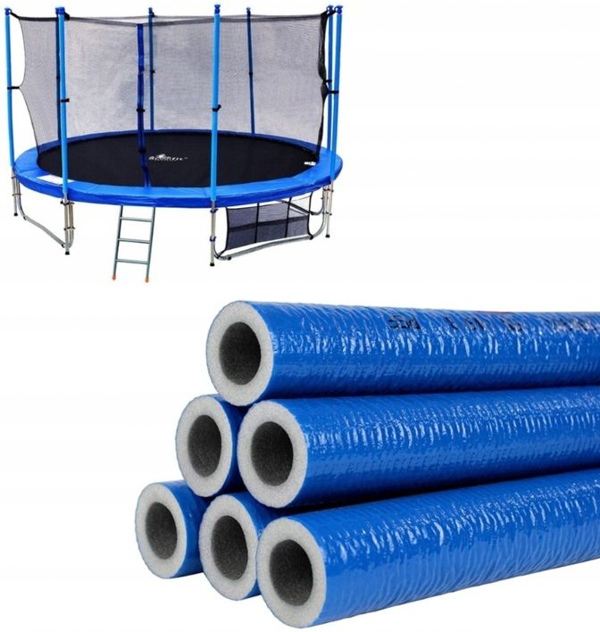 Otulina Osłona Zestaw 6 Sztuk Na Słupki Rury Sprężyny Trampoliny Pianka