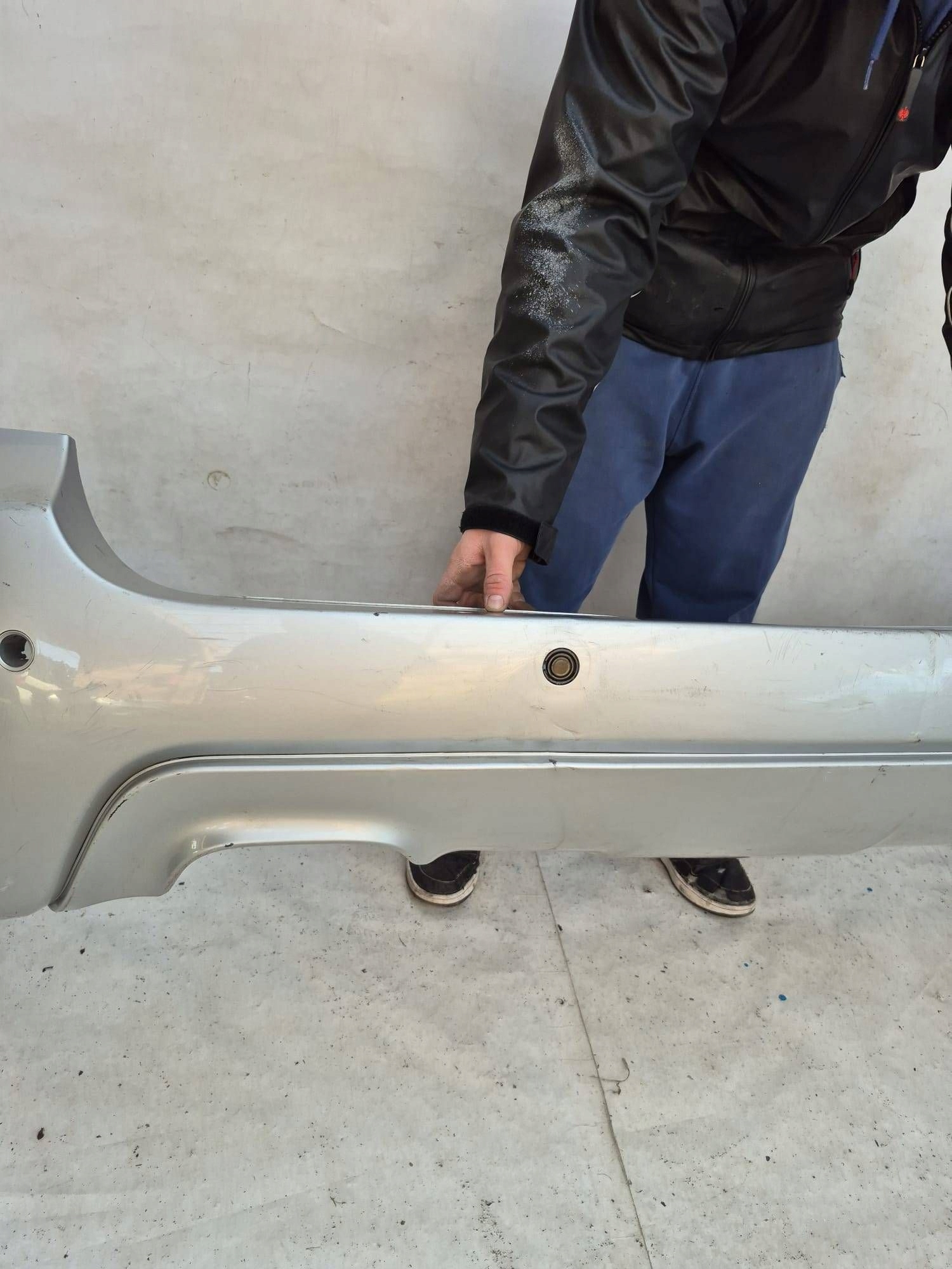 BMW 5 E61 KOMBI m-packet bumper rear part rear PDC 7897193