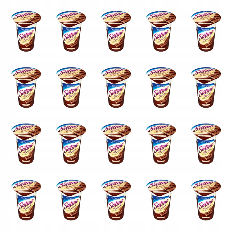 Satino dezert s čokoládovou příchutí a šlehačkou 170 g X20