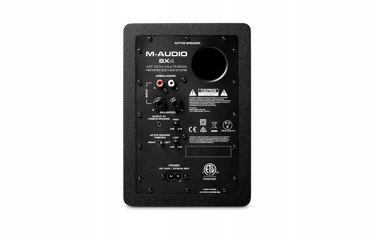M-AUDIO BX4 - monitory aktywne (para) Kod producenta BX4