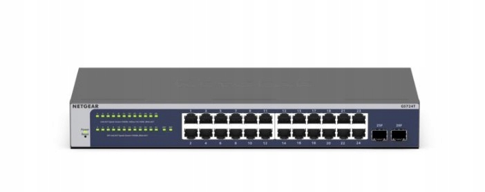 Przełącznik GS724T 24xGbE Smart L2+ 52Gbps 2SFP
