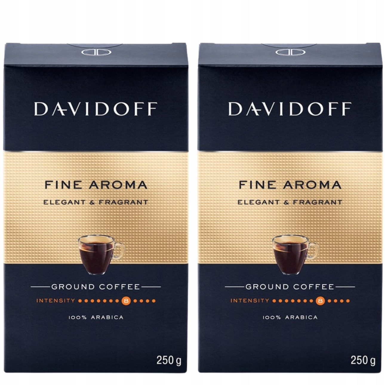 Levně Davidoff Fine Aroma 250g Mletá Káva x2 Arabika