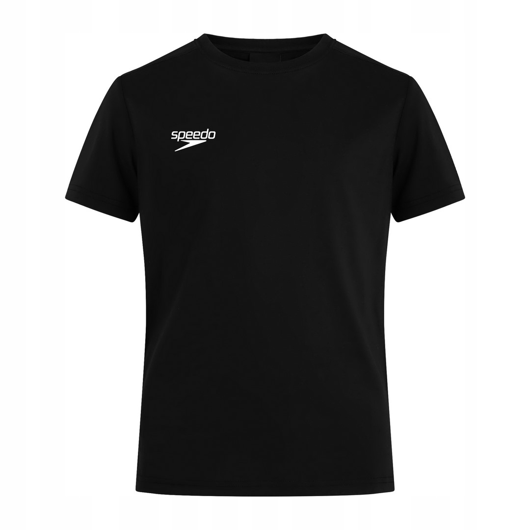 Koszulka Speedo Club Plain Tee Af Black M