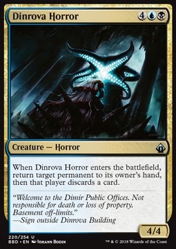 Dinrova Horror Battlebond