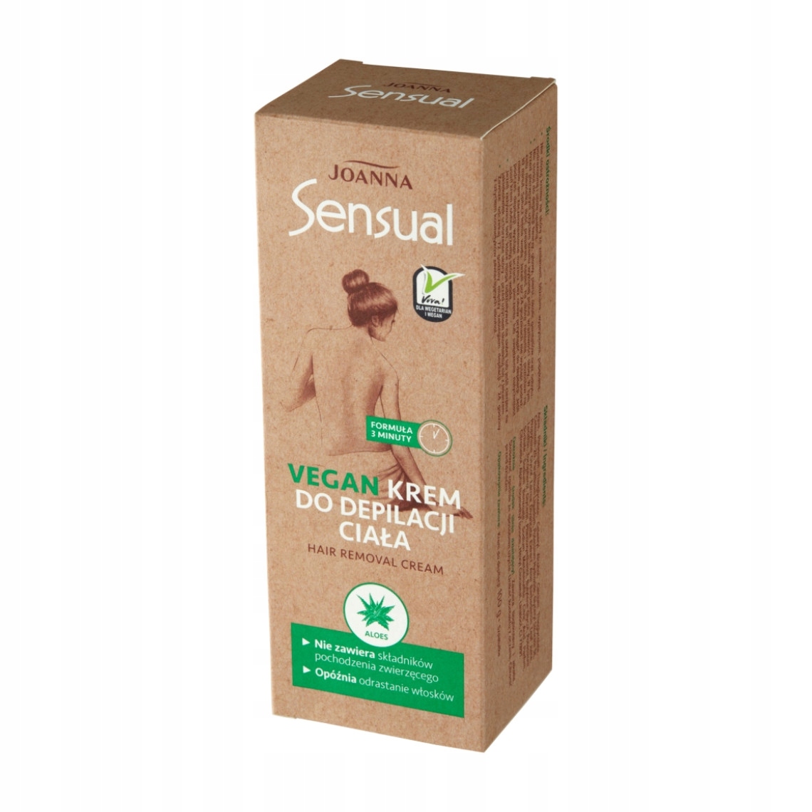 

Joanna, Sensual Vegan Krem do depilacji ciała, 100