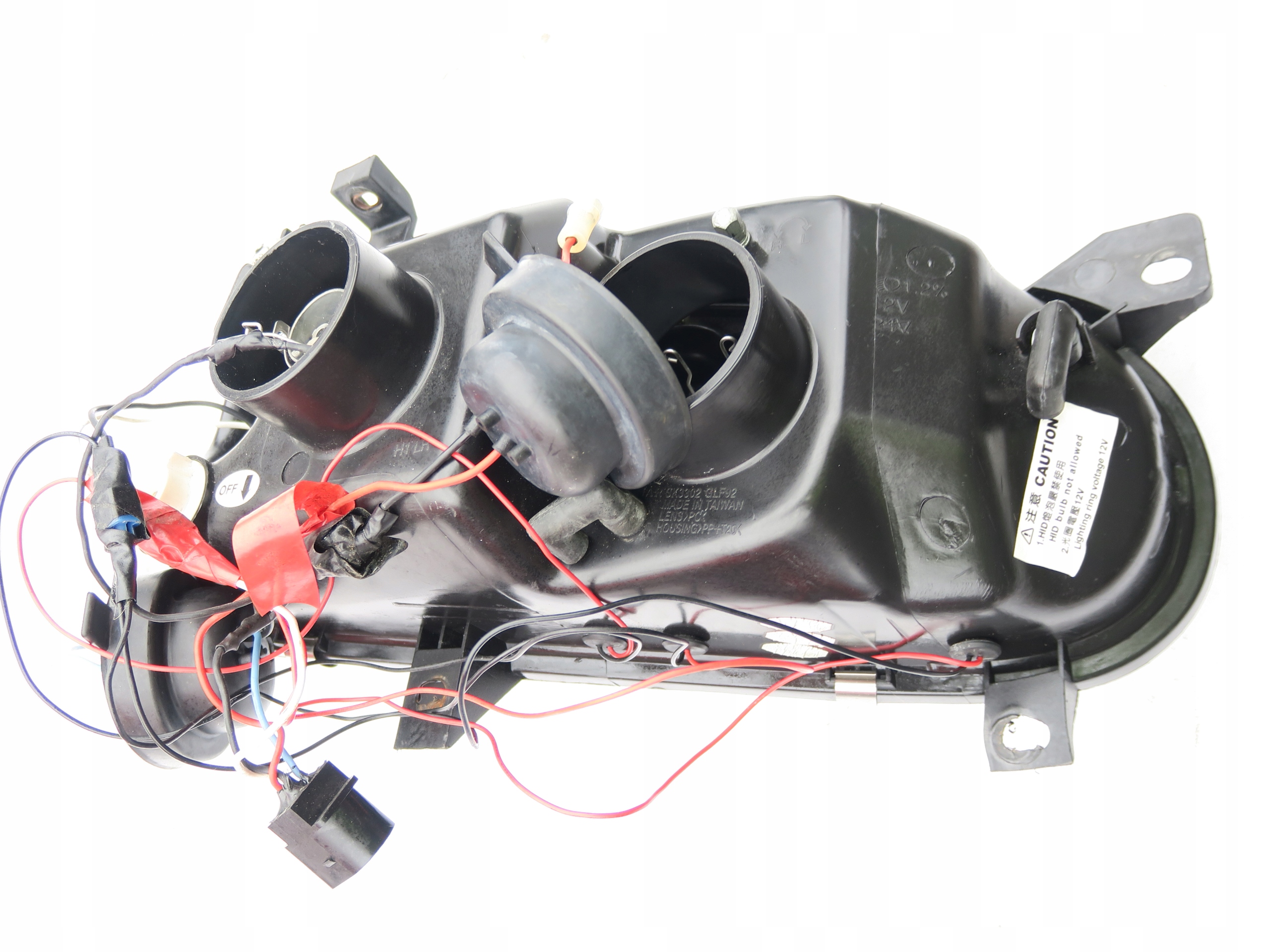 LAMPY PRZÓD SOCZEWKA RINGI CHROME SONAR VW GOLF 3 MK3 III 91-98 Stan opakowania brak opakowania