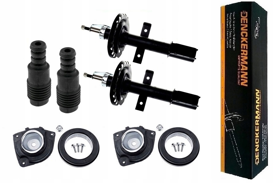 Tlumiče upevnění krytu nárazníku Renault Clio III Modus 2005-2010 Přední