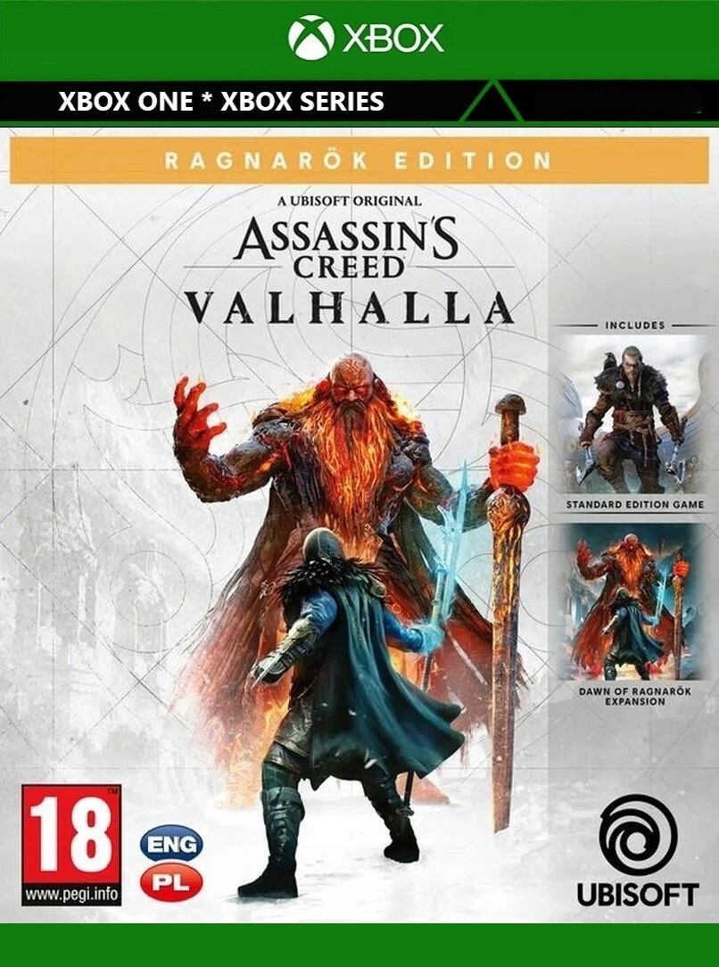 Assassins Creed Valhalla Ragnarok Edition Xbox Kod