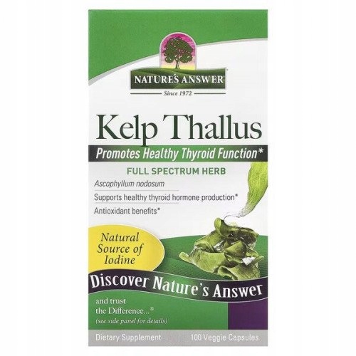 Kelp Thallus Nature's Answer 100 kapslí