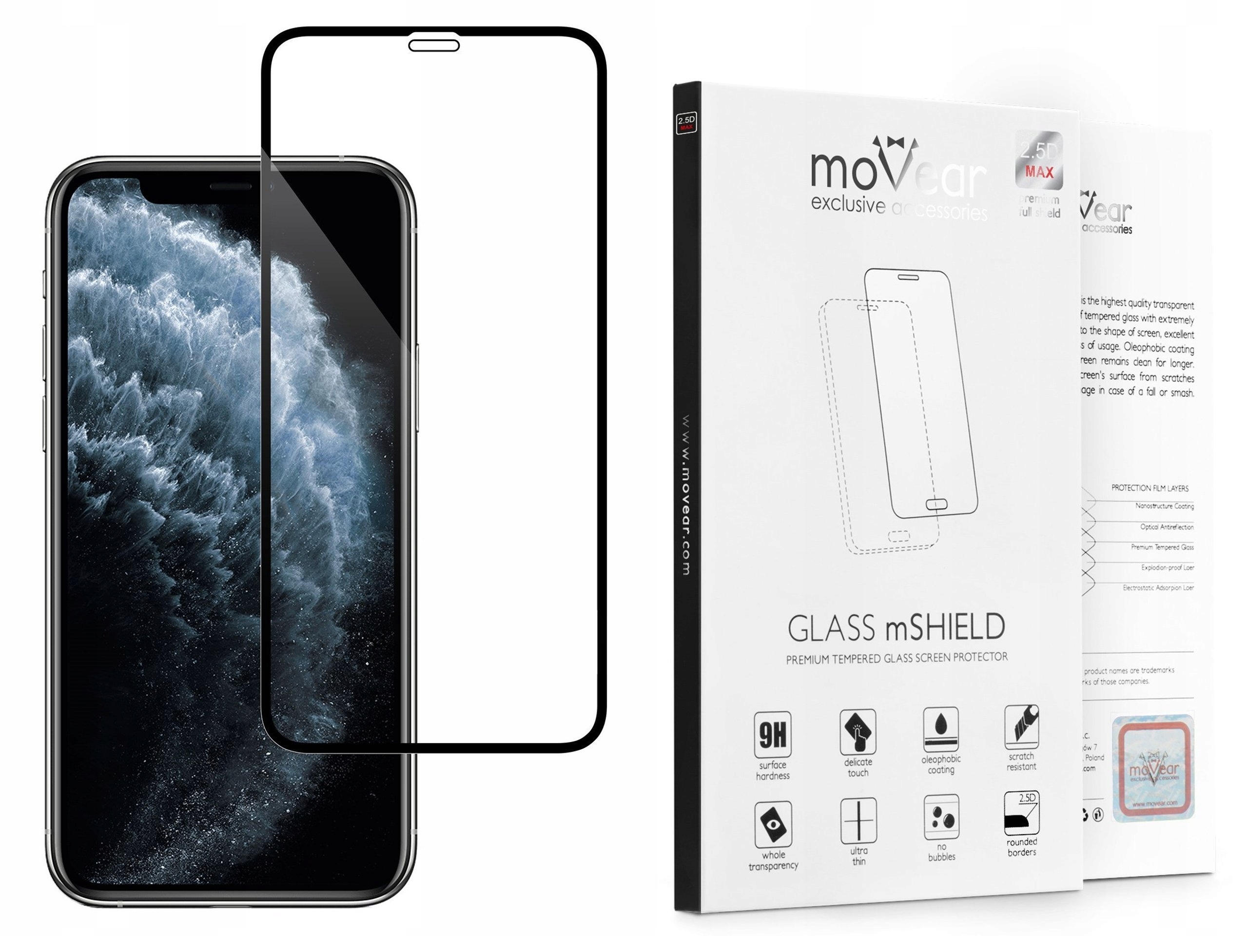 

moVear Szkło Hartowane na Samsung Note 10 Lite