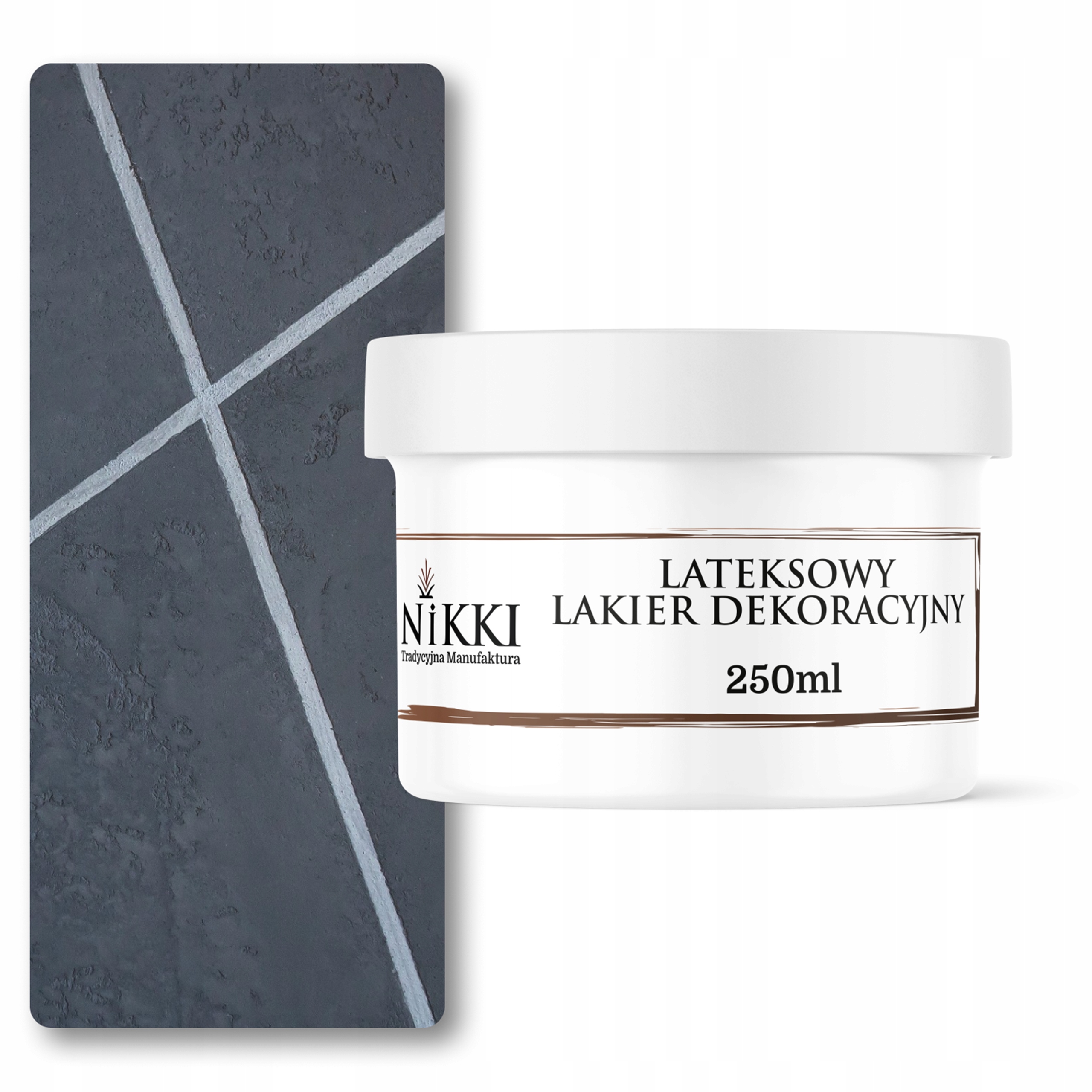 Dekorativní lak Na Betonu Latexový Stříbrný 250 ml