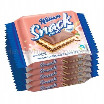 Levně Vafle Minis s ořechy 5 x 25 g
