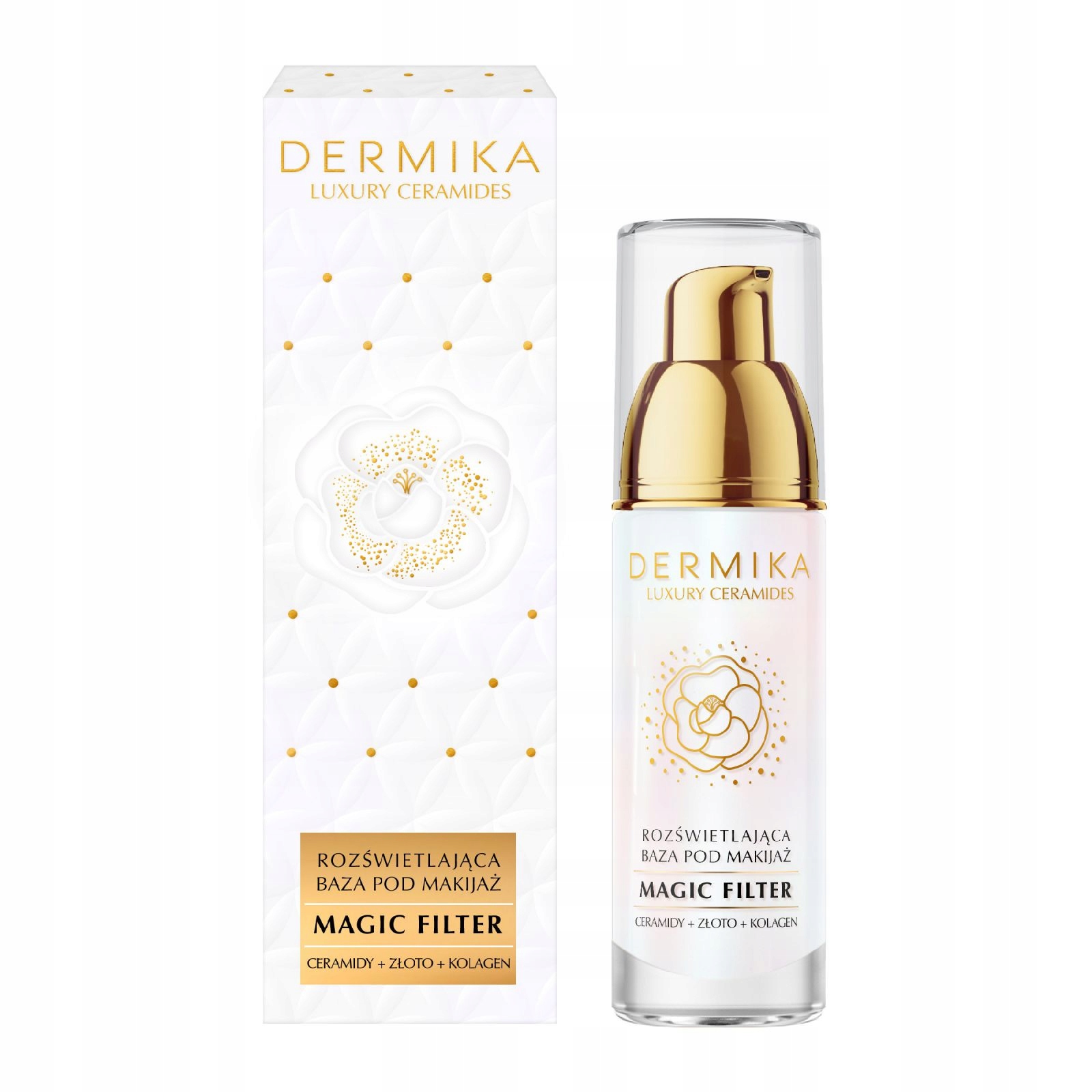 Dermika Luxury Ceramides Rozjasňující Báze Pod Make-up Magic Filter 30 ML