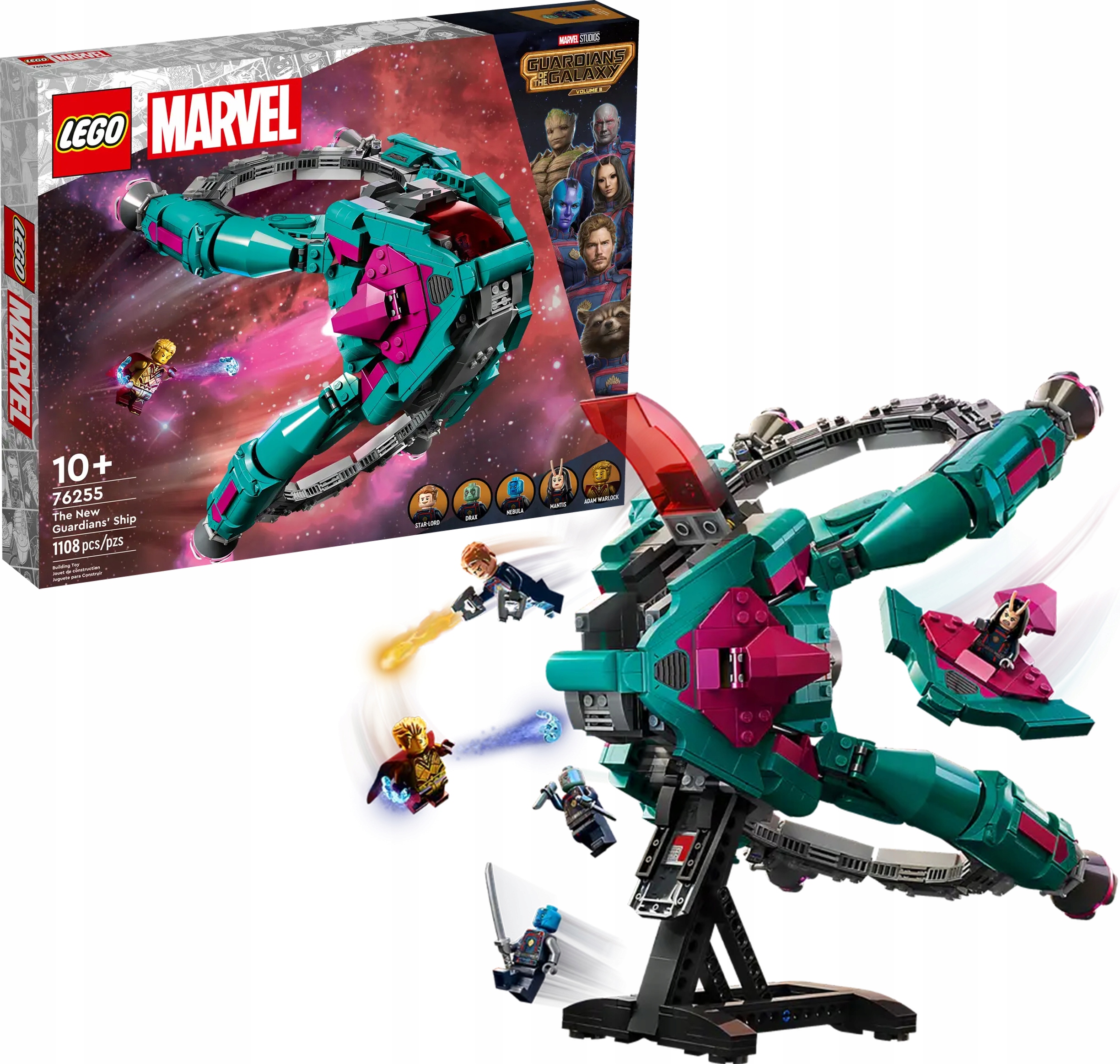 Lego Heroes Nová Loď Strážců 76255